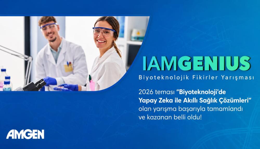 Amgen Türkiye’nin Gençlerin Yenilikçi Fikirlerini Ödüllendirdiği IamGenius’ta Kazanan Belli Oldu