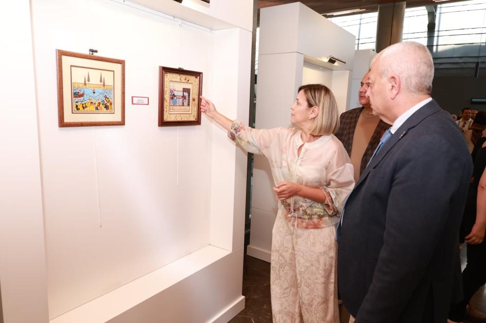    Minyatür Sanatının Zarafeti Osmangazi’de Sergilendi
