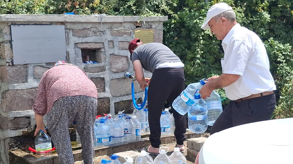 Vatandaşın doğadaki temiz suya ilgisi fazla