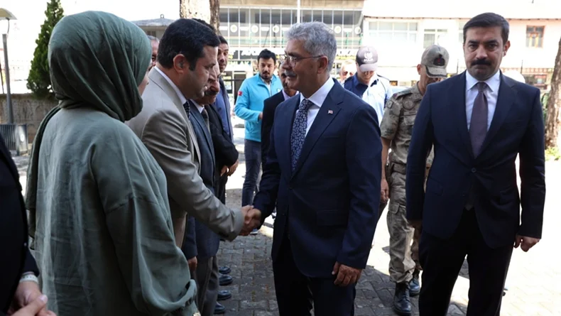 Bingöl Valisi Çelik'ten Genç ilçesine Hayırlı Olsun Ziyareti