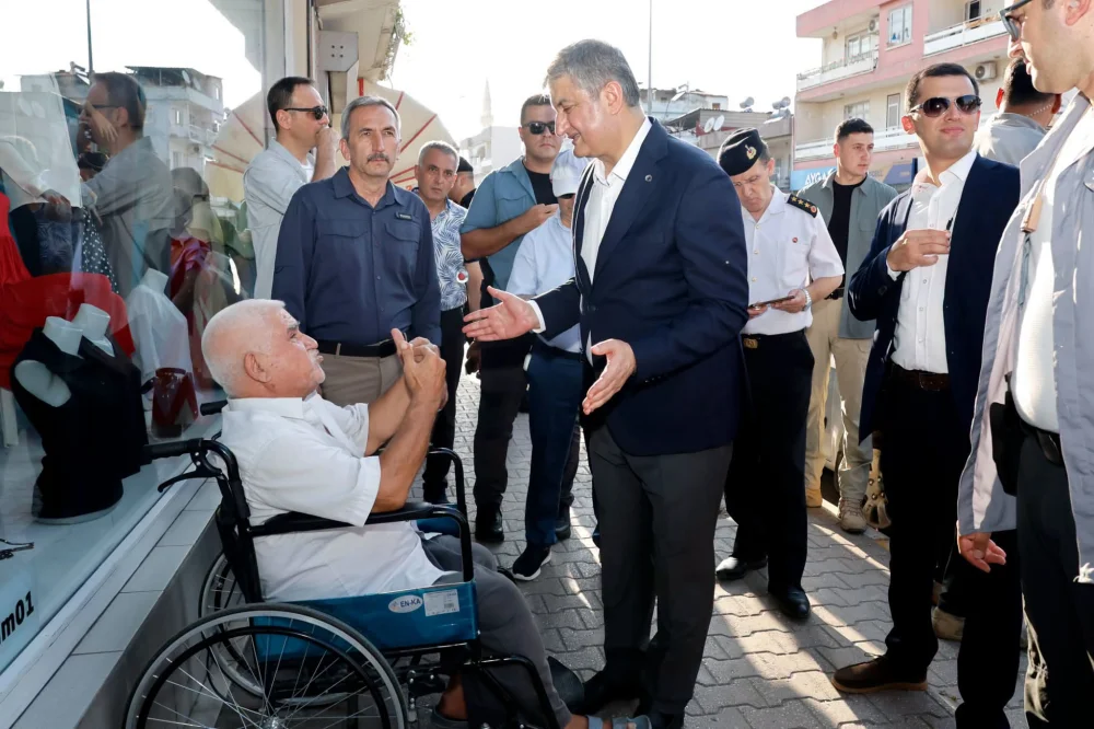 VALİ MUSTAFA YAVUZ’DAN  ESNAF ZİYARETİ