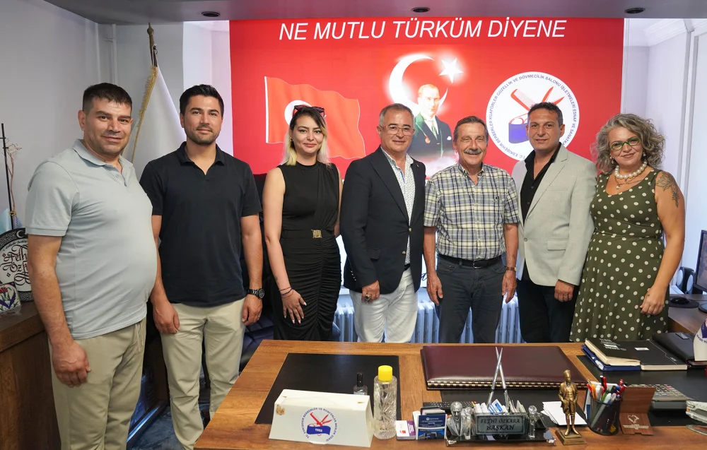 BAŞKAN ATAÇ’TAN FETHİ ÖZKARA VE YÖNETİMİNE ZİYARET