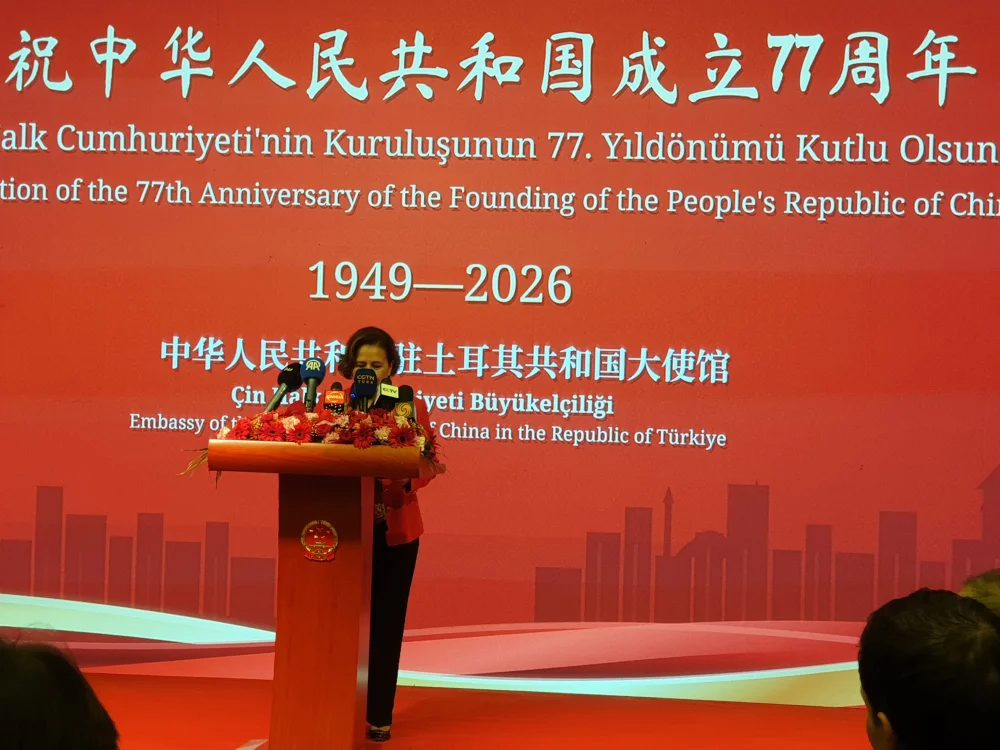 ÇİN HALK CUMHURİYETİ MILLI GÜNÜ RESEPSIYONLA ANKARA'DA KUTLANDI