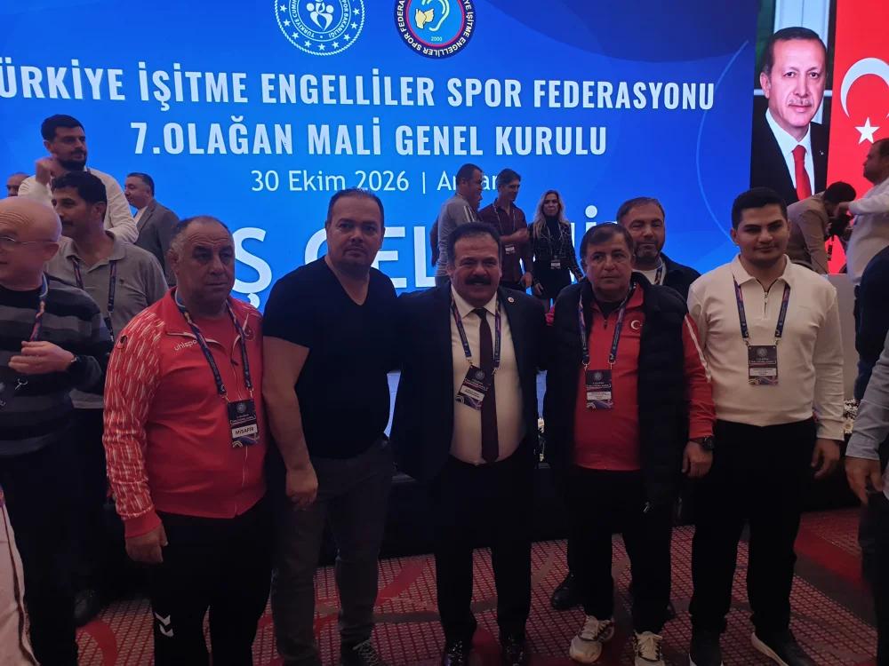 TÜRKİYE İŞİTME ENGELLİLER FEDERASYONU MALİ GENEL KURULU ANKARA'DA YAPILDI