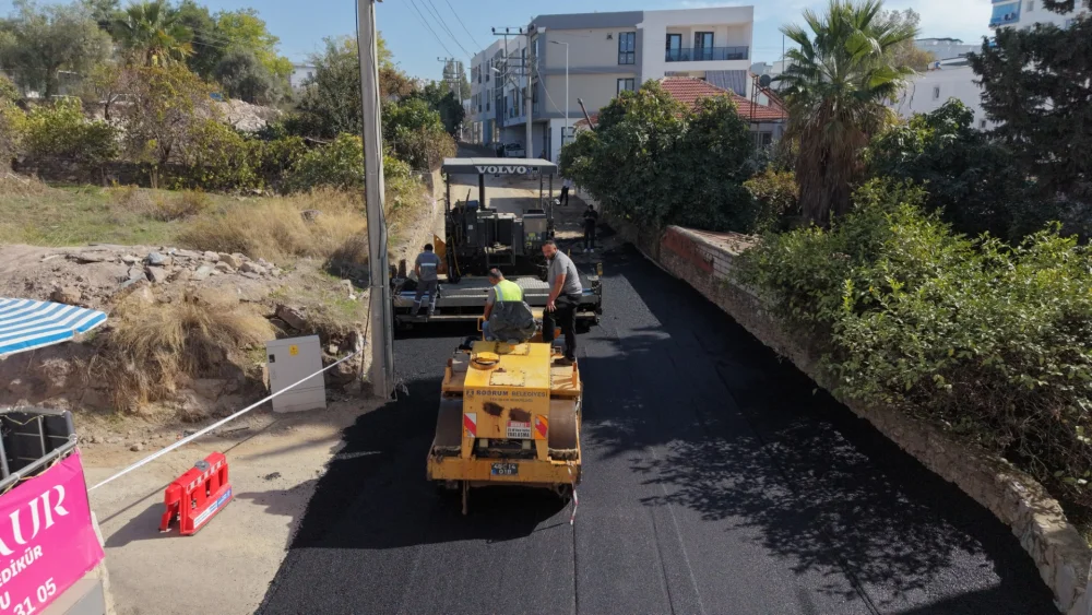 Bodrum Belediyesinden Kent Genelinde Yol Çalışmaları